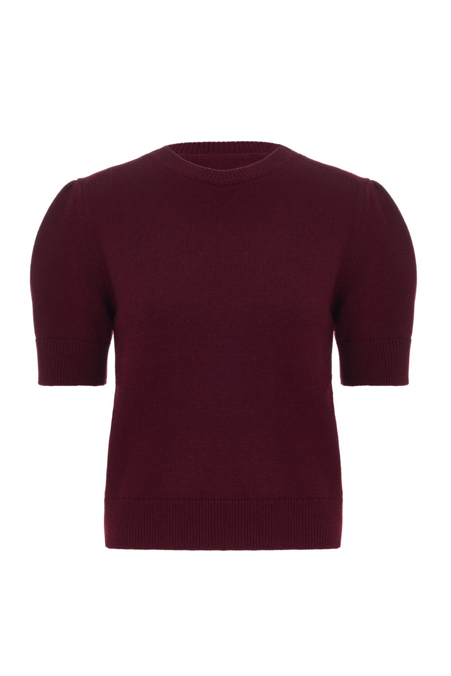 Джемпер с рукавами-фонариками