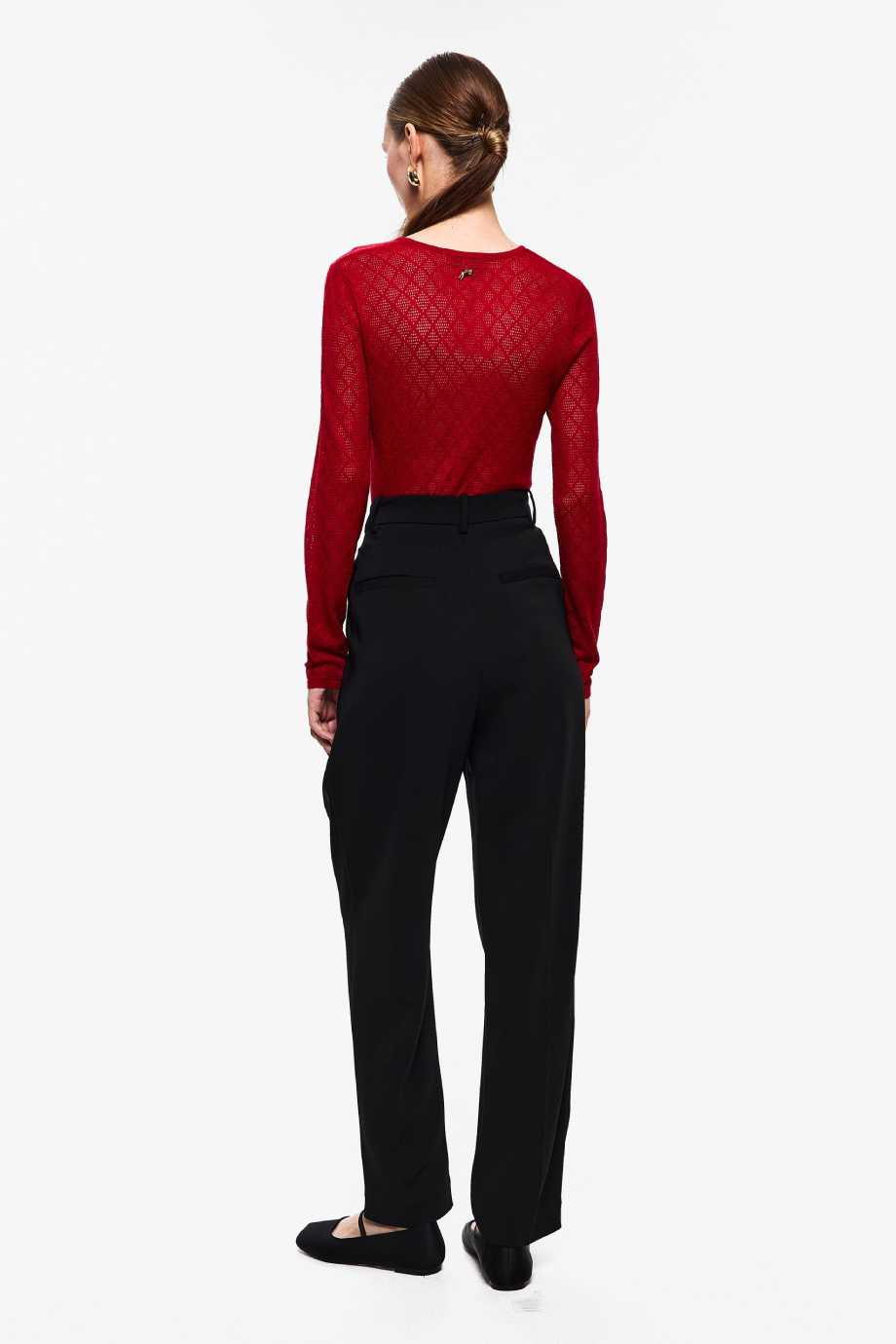 Брюки укороченные