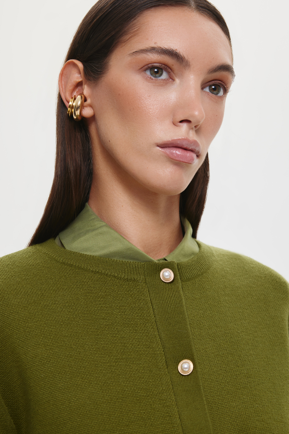 Шерстяной кардиган