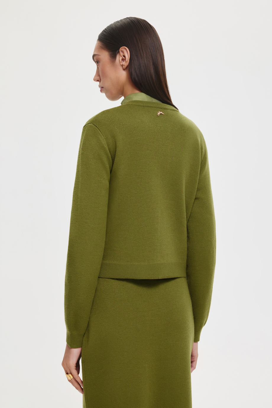 Шерстяной кардиган