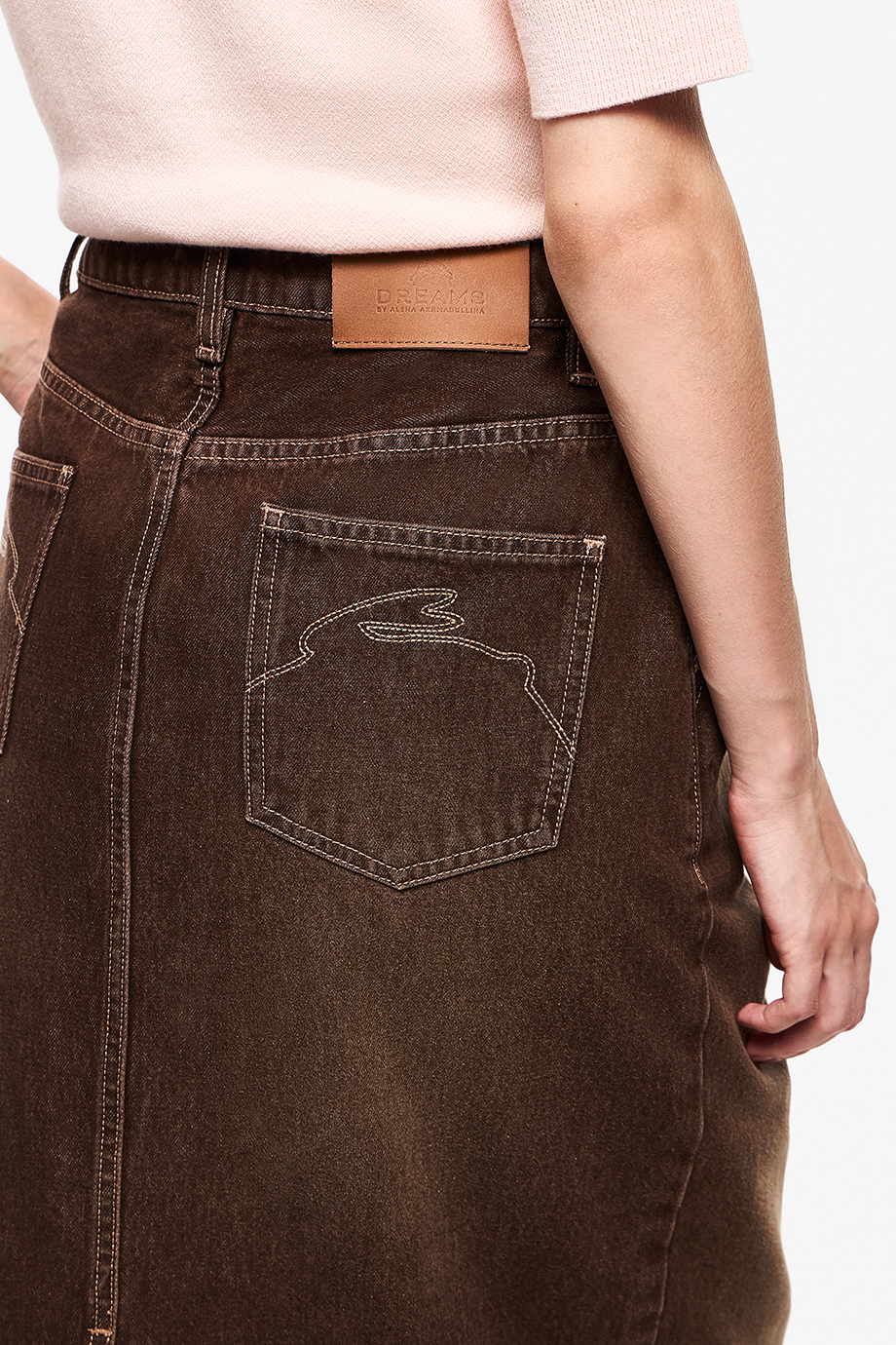 Джинсовая юбка