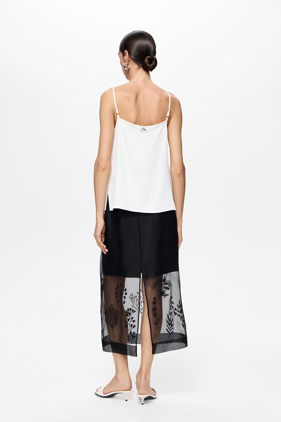 Топ с кружевом