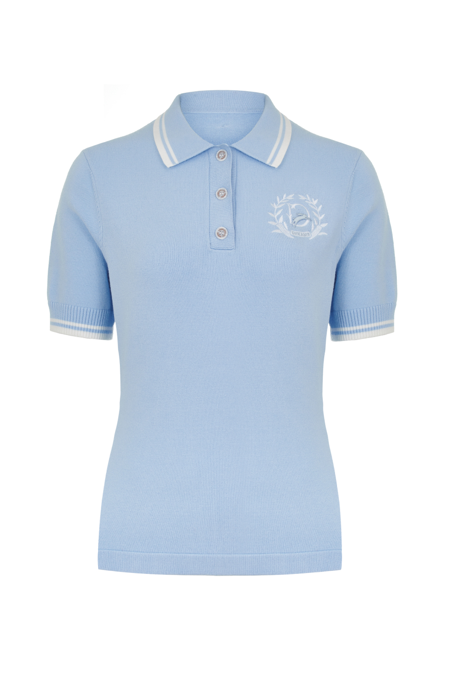 Джемпер-поло с вышивкой