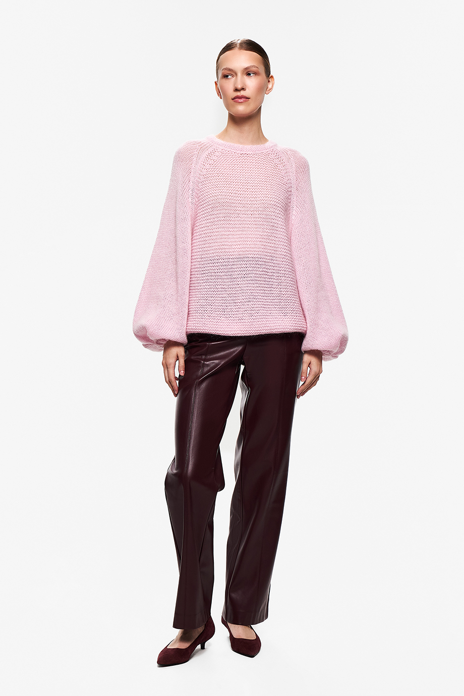 Брюки из экокожи Брюки из экокожи