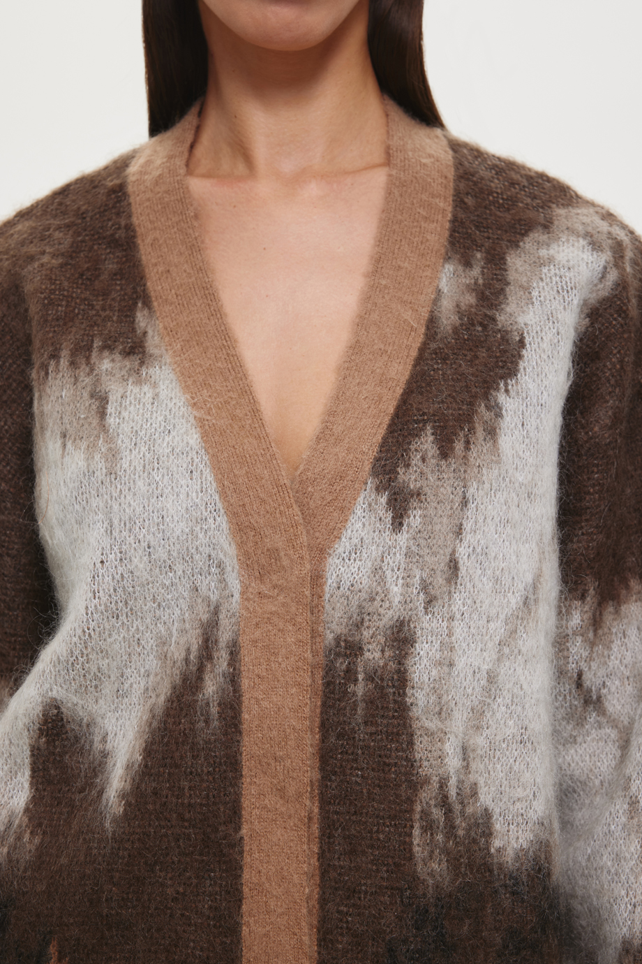 Шерстяной кардиган