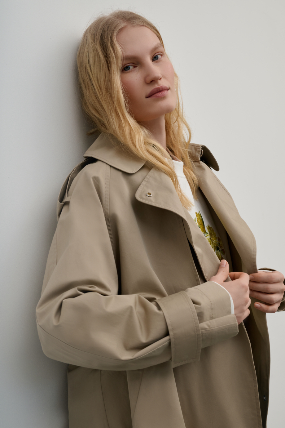 Тренч укороченный