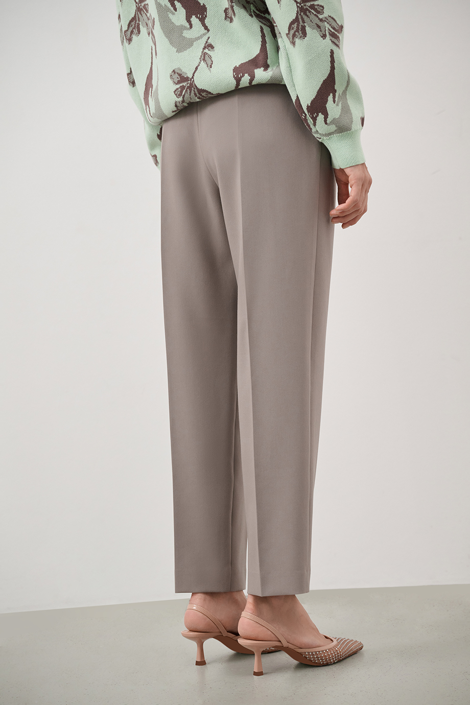 Брюки укороченные