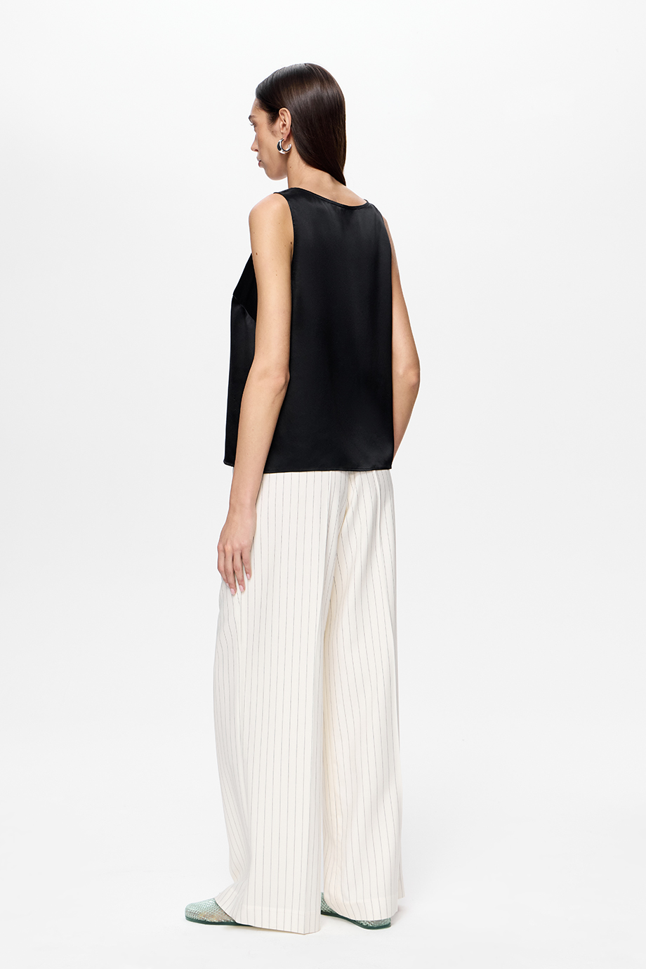 Топ шелковый