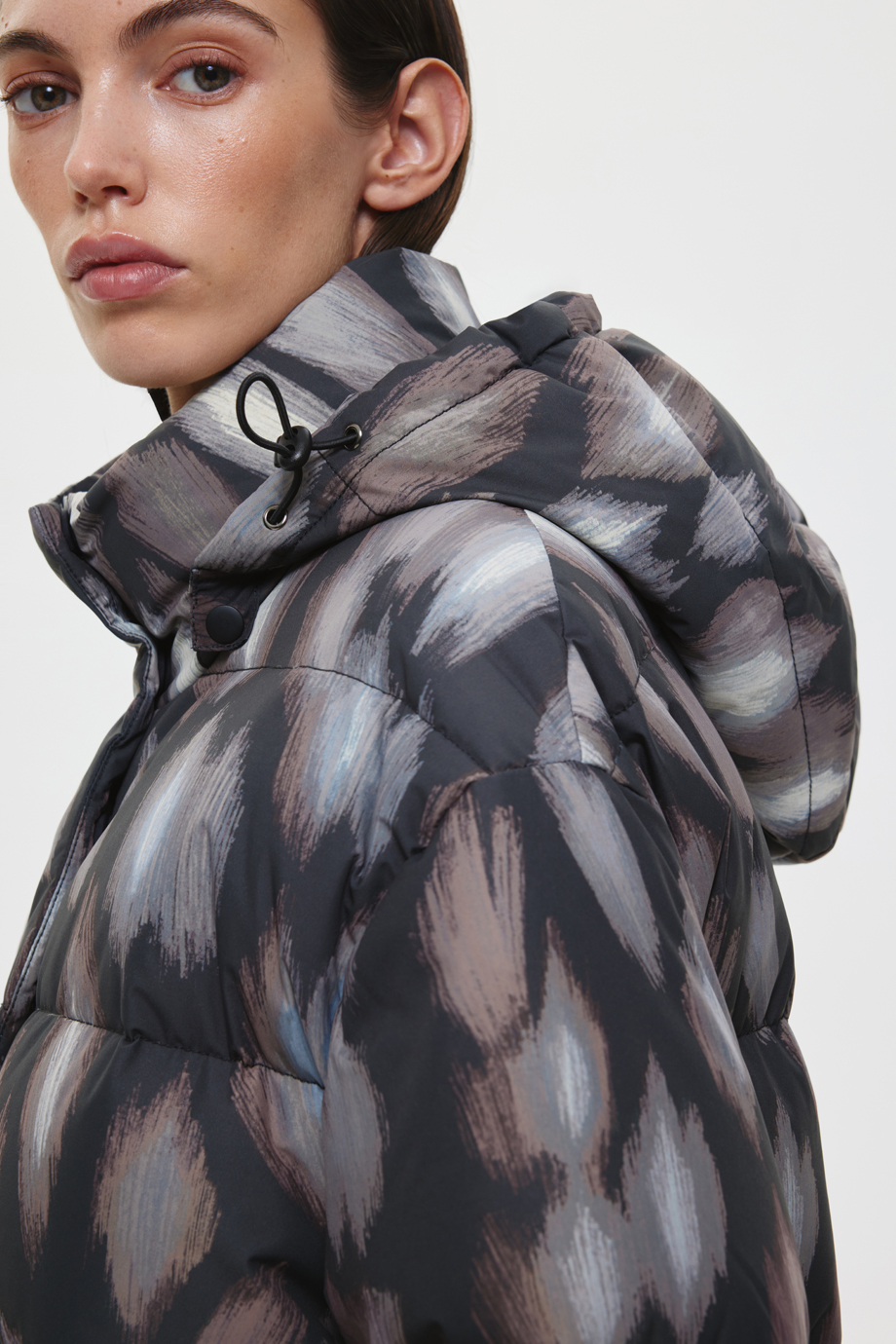 Пуховое пальто