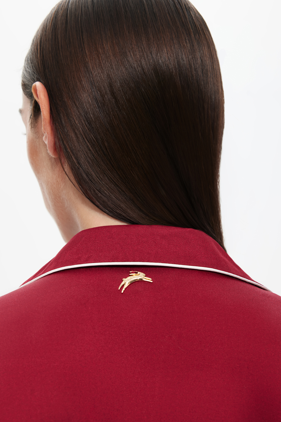 Блузка пижамная с принтом