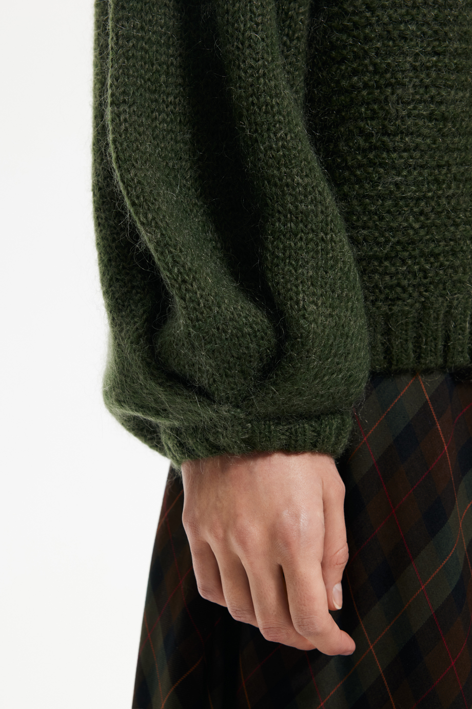 Джемпер из мохера