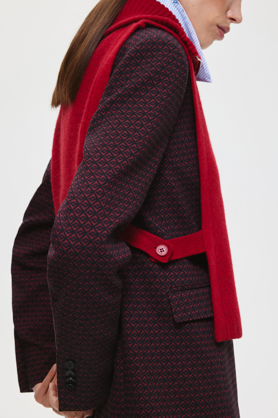 Шерстяная манишка