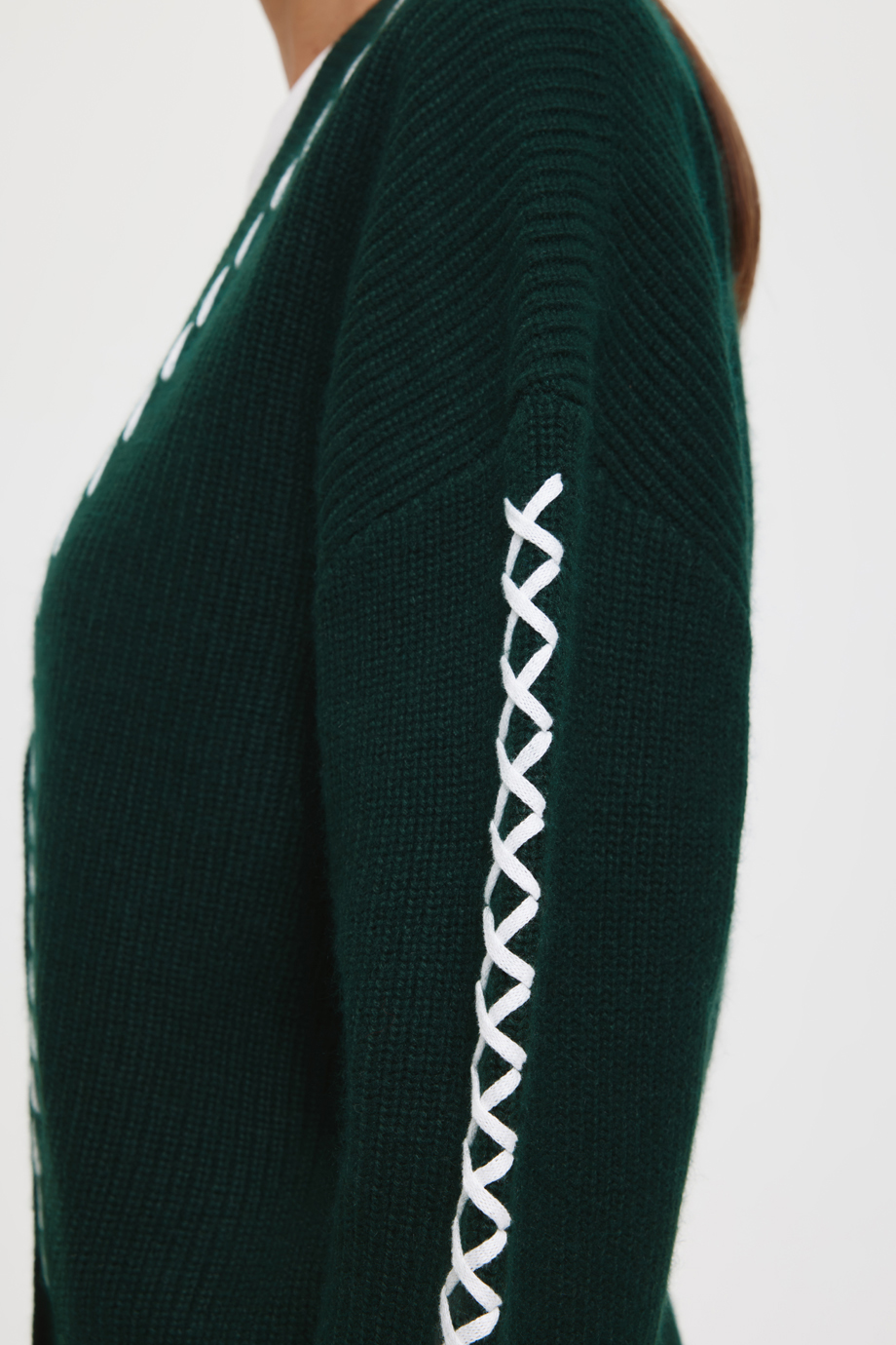 Вязаный кардиган