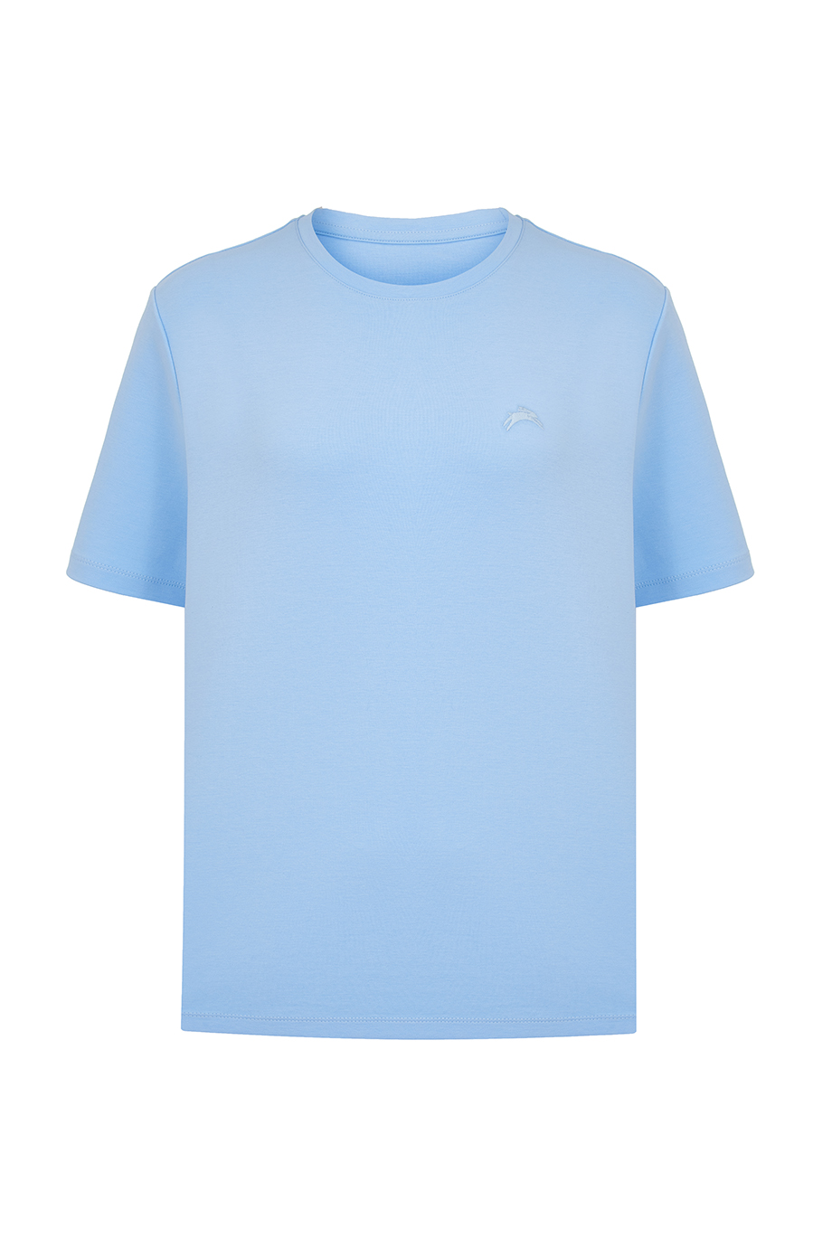 Базовая футболка с лого-вышивкой