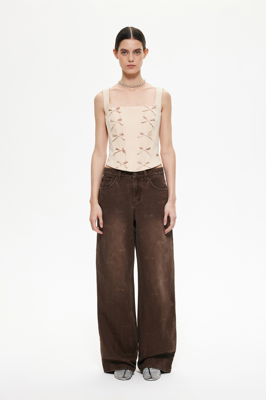 Джинсы Wide Leg Джинсы Wide Leg