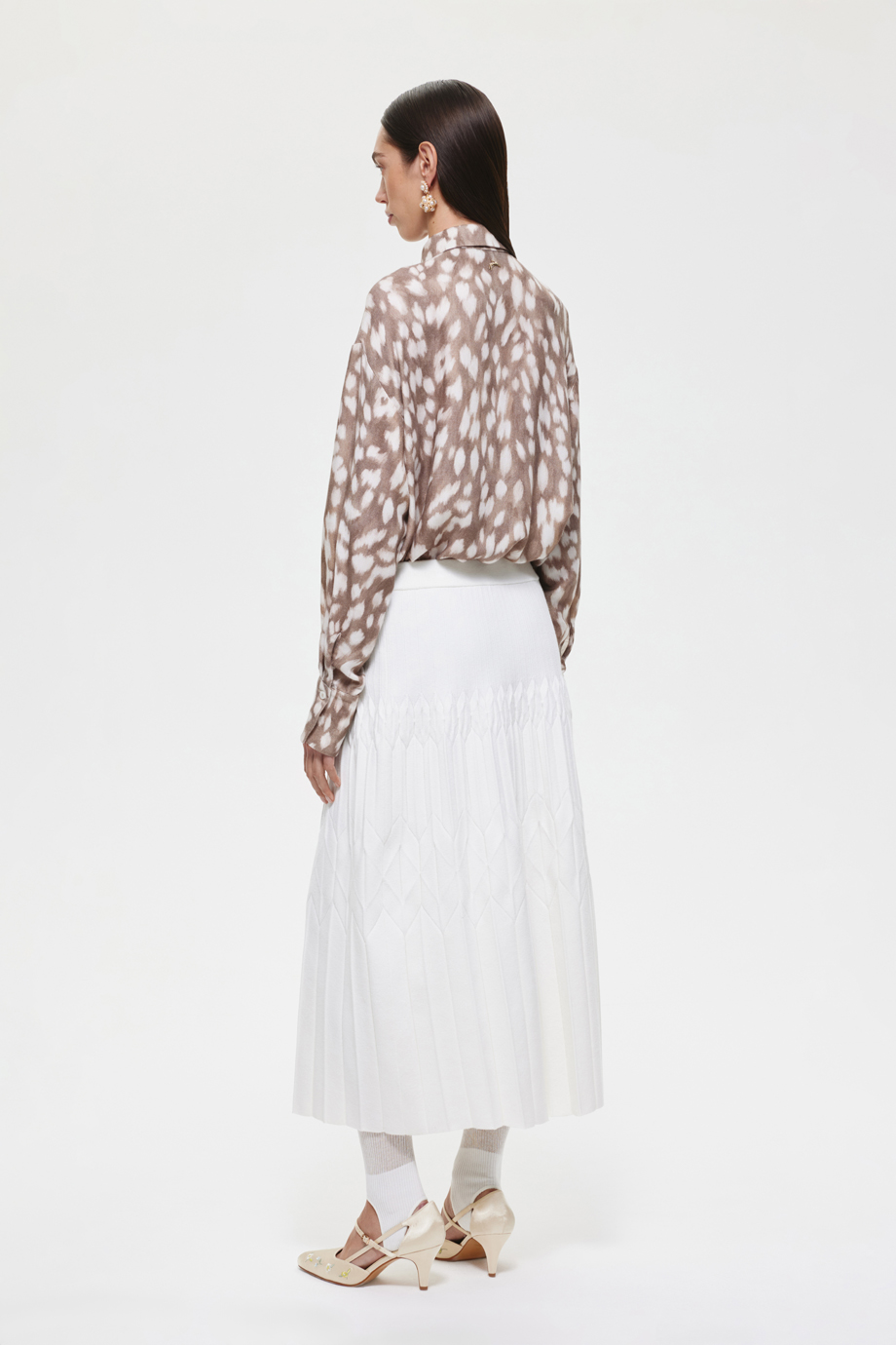 Юбка вязаная