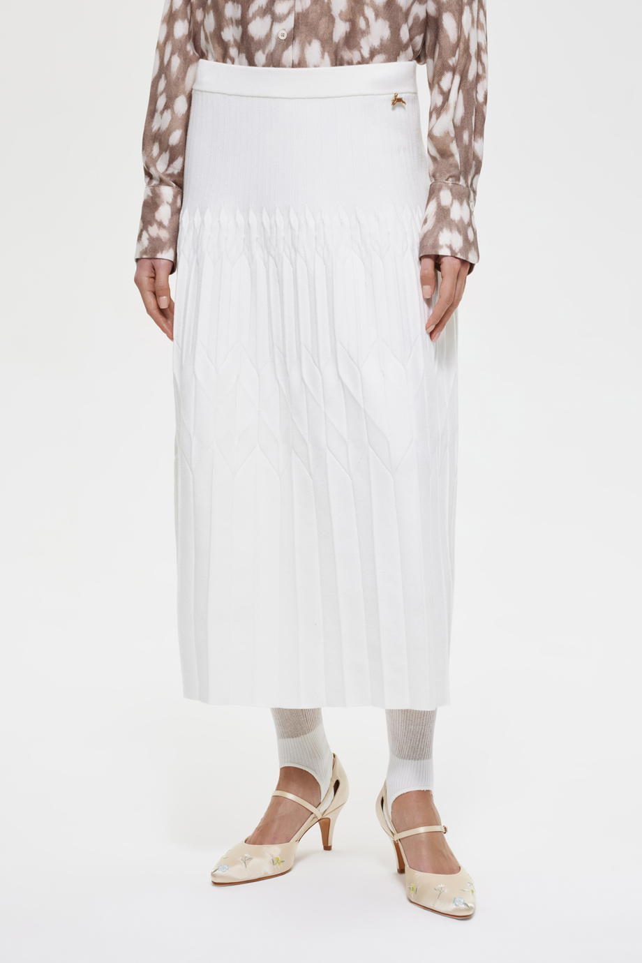 Вязаная юбка