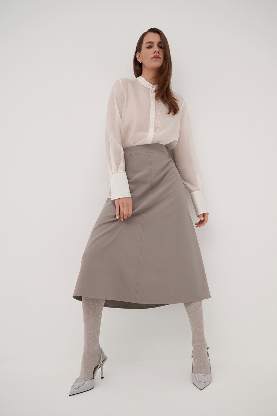 Юбка А-силуэта