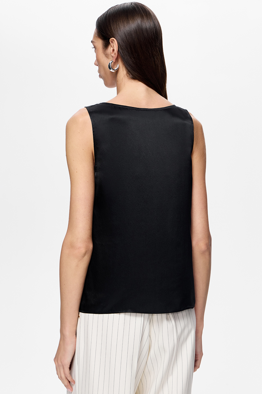 Топ шелковый