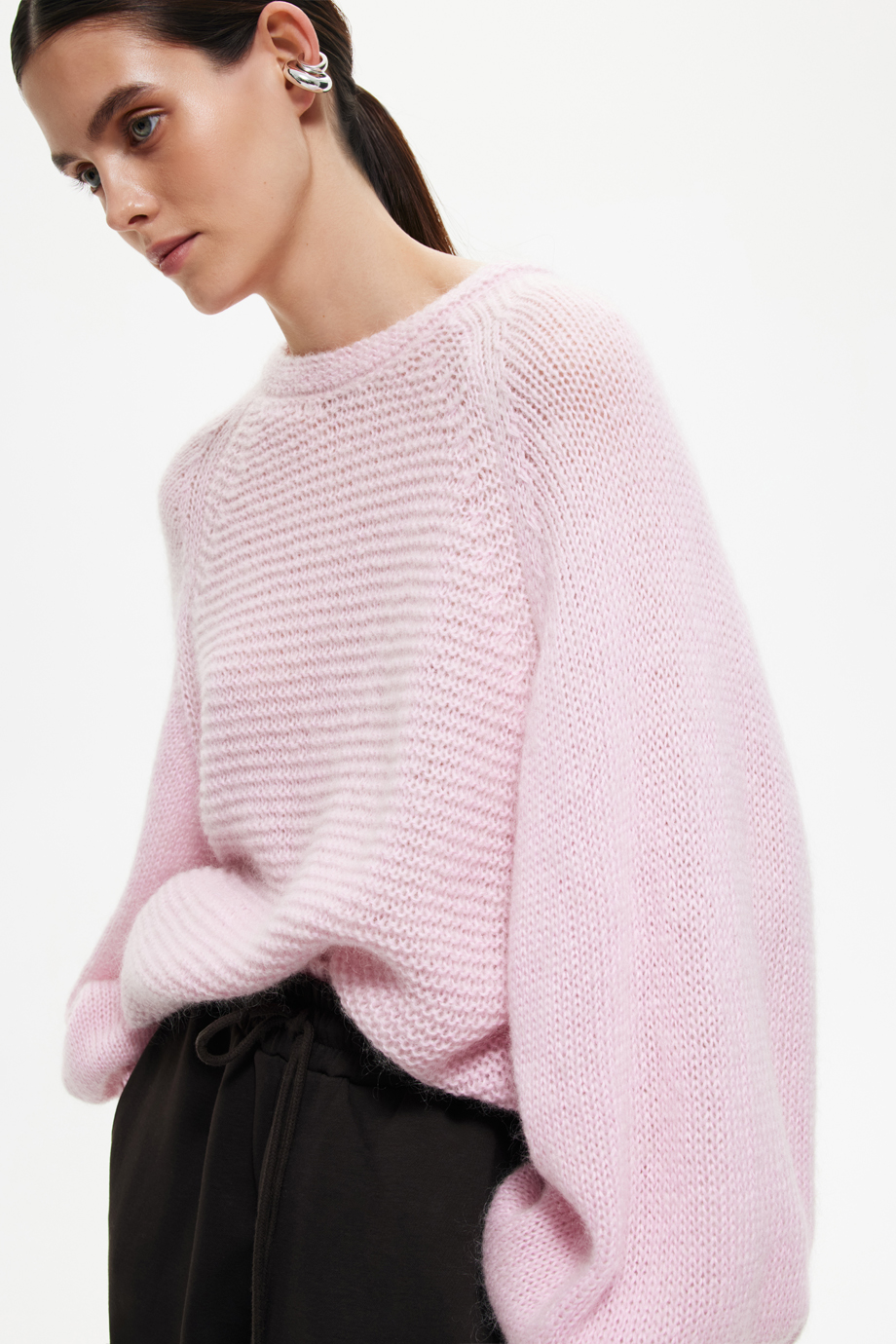 Джемпер из мохера