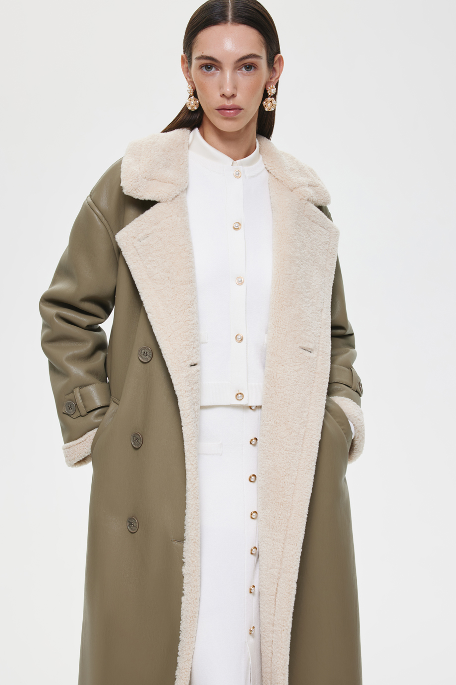 Дубленка из экомеха