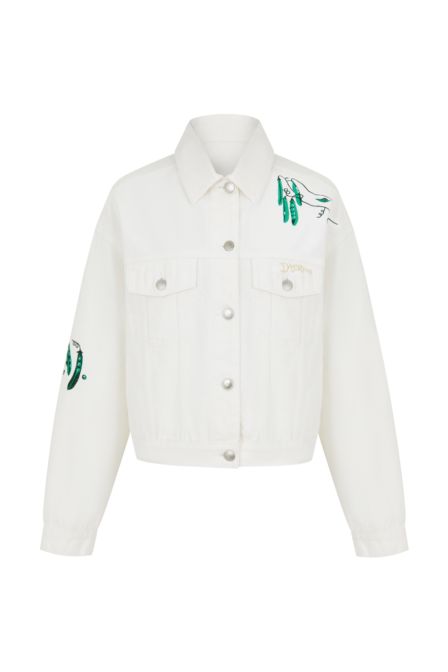 Куртка джинсовая с вышивкой