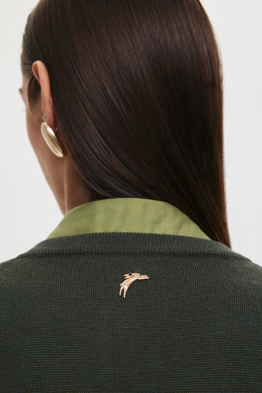 Шерстяной кардиган