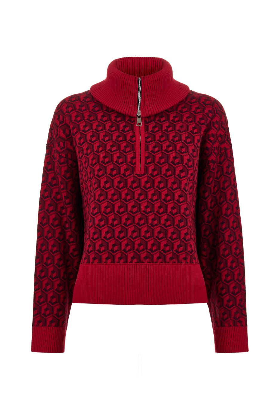 Джемпер с лого-паттерном