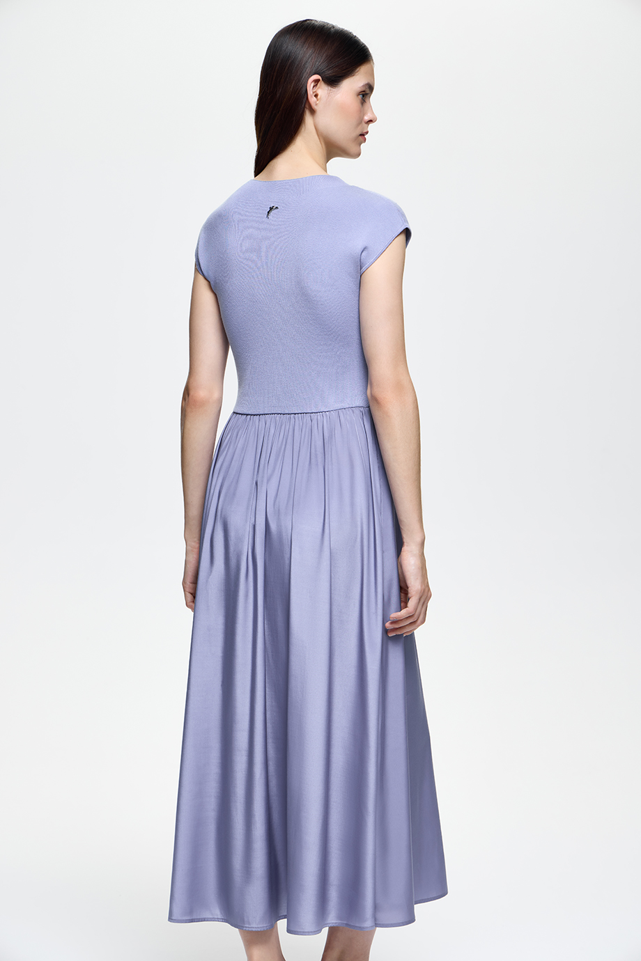 Платье комбинированное