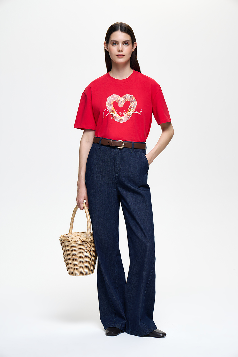 Футболка с принтом