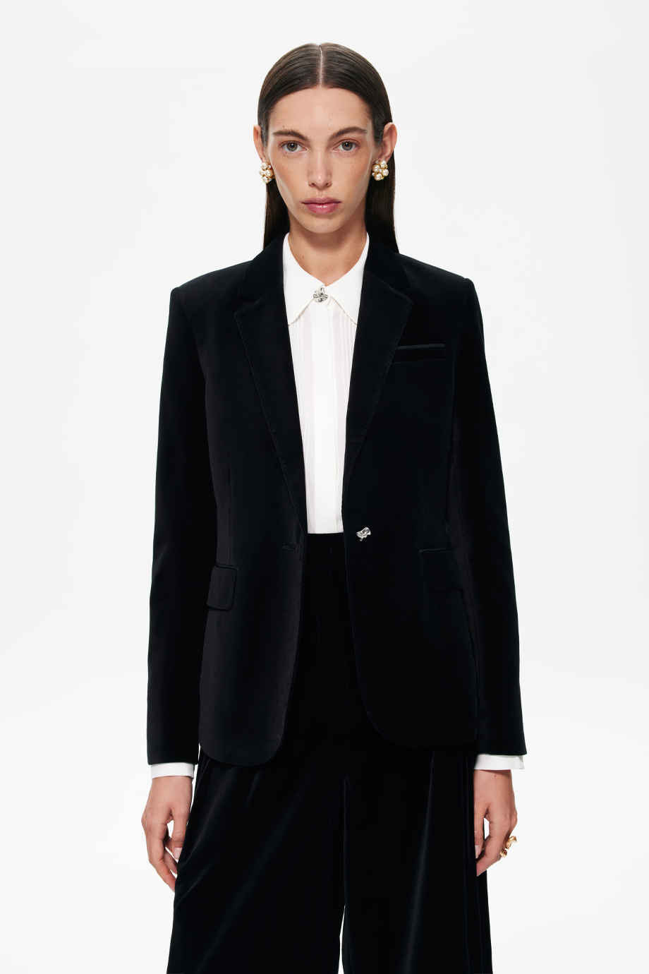 Жакет из хлопкового бархата Жакет из хлопкового бархата