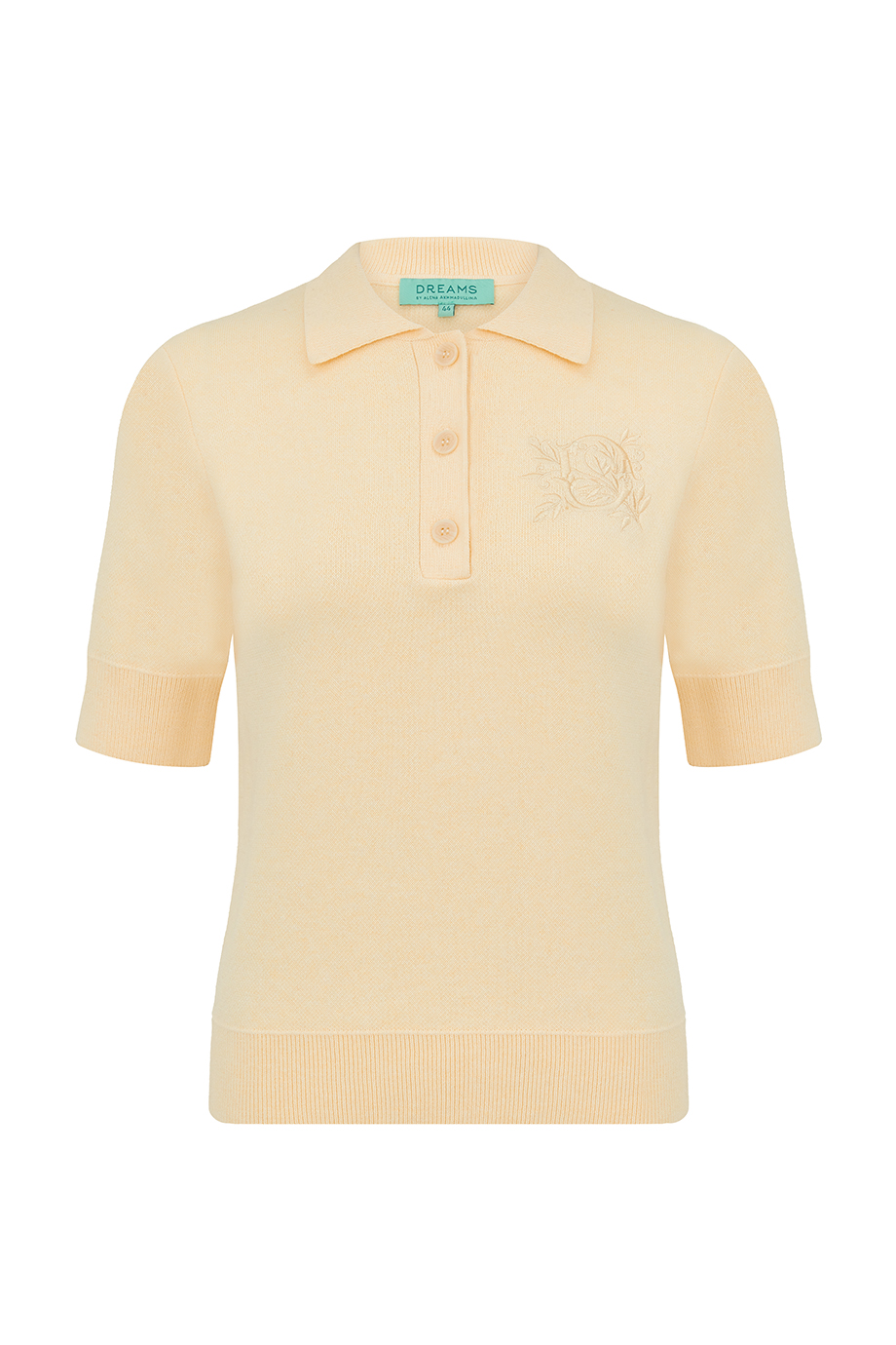 Джемпер-поло с вышивкой