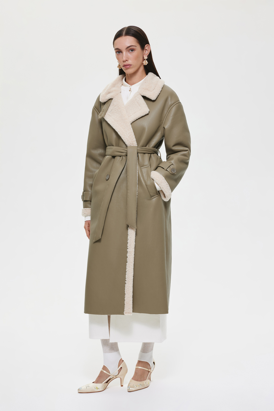 Дубленка из экомеха