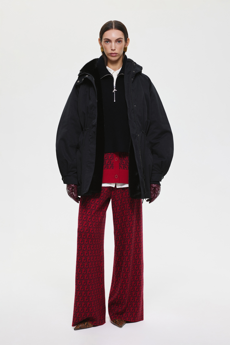 Парка-трансформер на меху