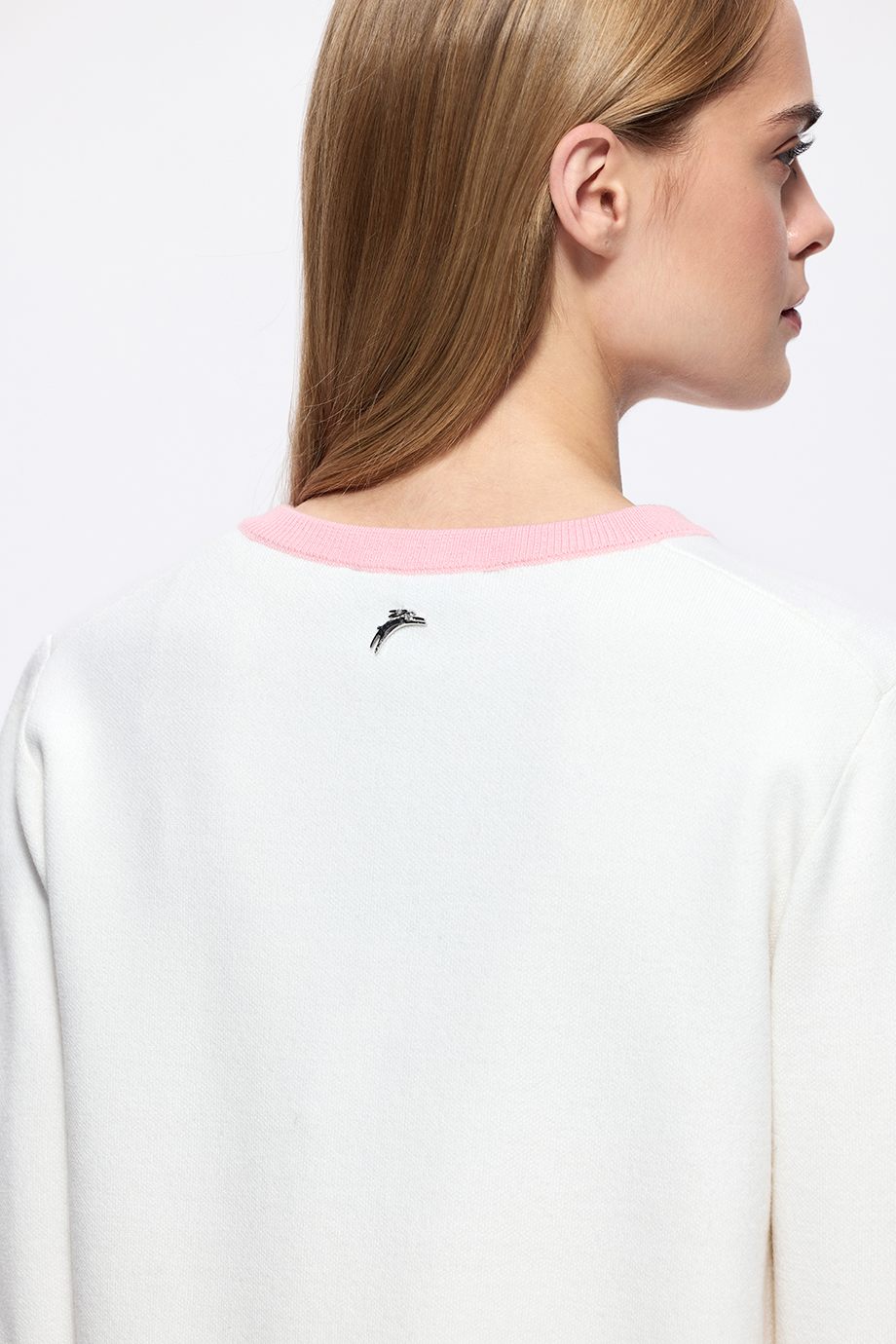 Кардиган с завязками-бантами