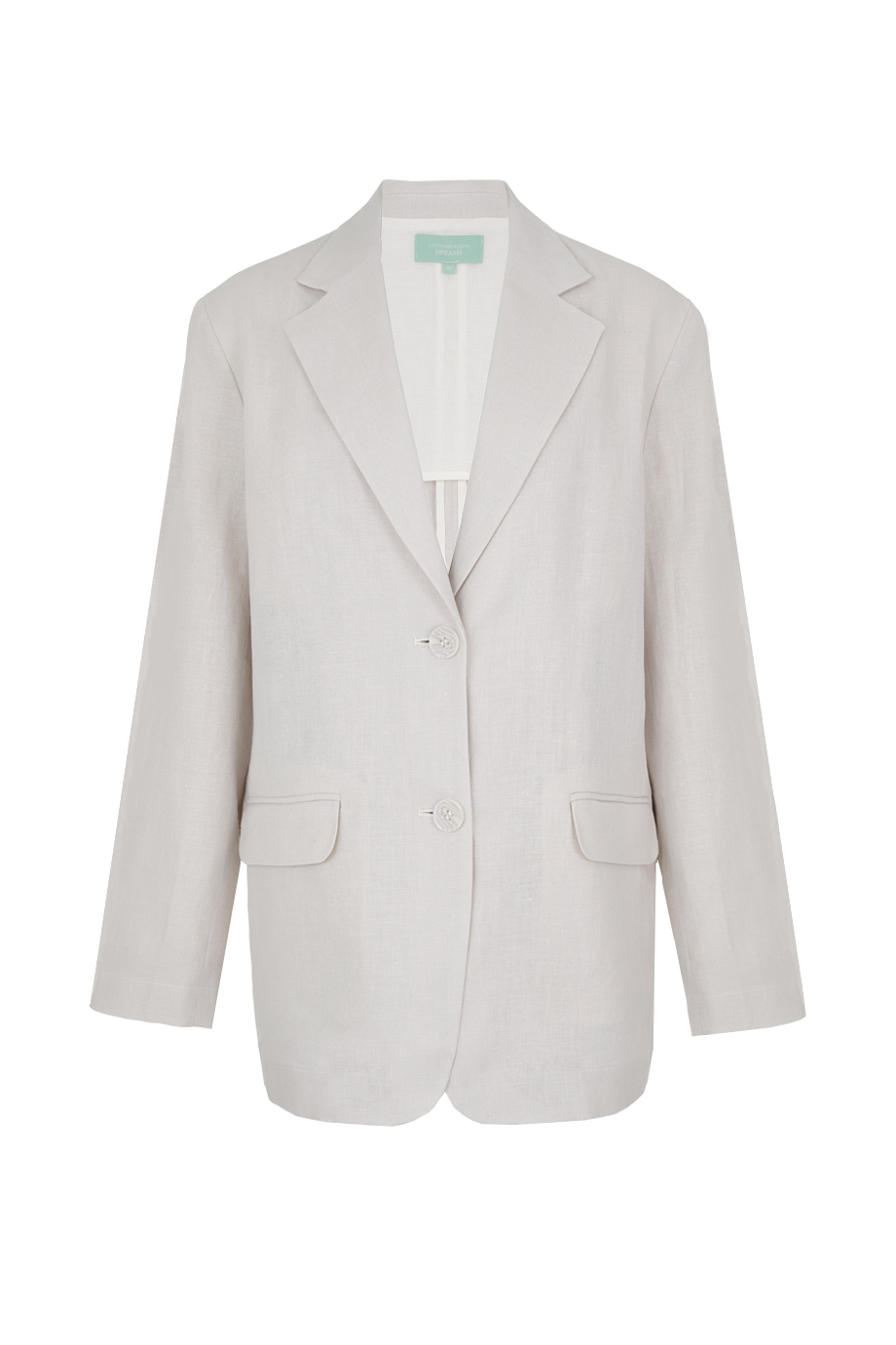 Жакет мягкий льняной