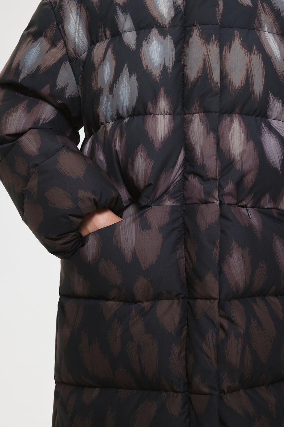 Пуховое пальто